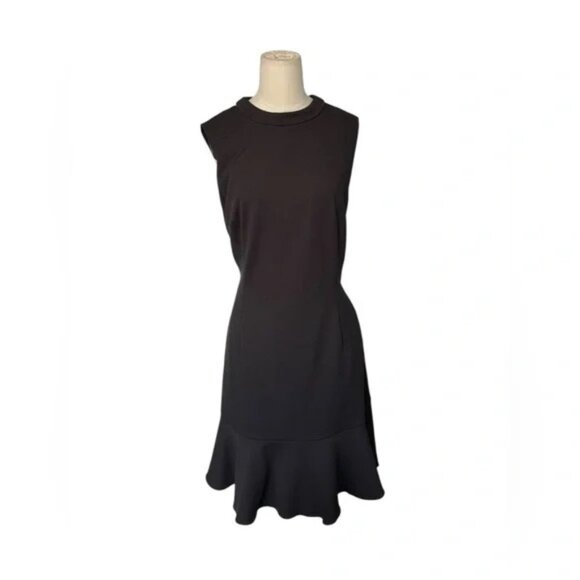 Saks Fifth Avenue Black Sleeveless Mini Dress - Picture 3 of 6